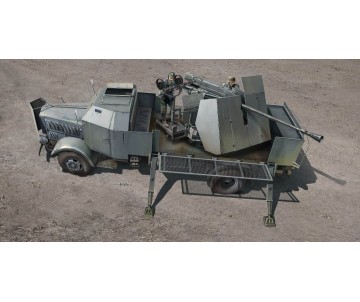 Trumpeter 1/35 L4500A MIT 5cm Flak 41 II