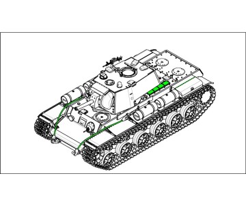 Trumpeter 1/35 KV-1 1942 Simplified Turret Tank w/Tank Crew