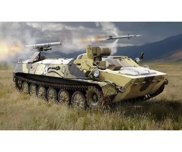 Trumpeter 1/35 Russian 9P149 Launching Vehicle of 9K114 Shturm-S ATGM system