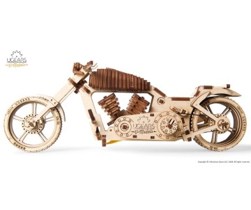 UGears Bike VM-02 - 189 Pieces (Medium)