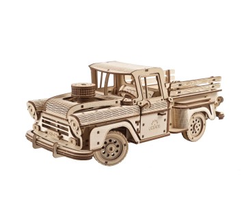 Ugears Pickup Lumberjack - 460 Pieces