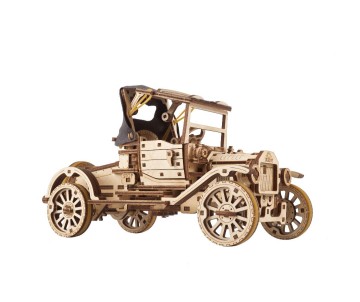 UGears Retro Car UGR-T (Old Model T) -  337 Pieces (Advanced)