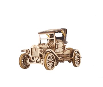 UGears Retro Car UGR-T (Old Model T) -  337 Pieces (Advanced)