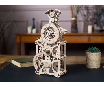 Ugears Engine Clock - 265 Pieces (Advanced)