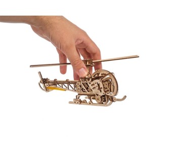 UGears Mini Helicopter - 167 Pieces (Easy)