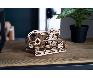 UGears Steampunk Submarine - 200 Pieces (Easy)