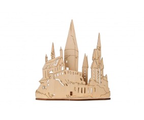 Ugears Hogwarts Castle Wooden 3D-Puzzle Coloring Model - 4 Pieces Ugears Hogwarts Castle Wooden 3D-Puzzle Coloring Model - 4 Pieces