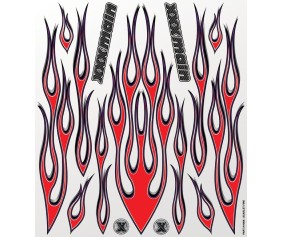 XXX Main Racing Scarlet Fire Large Decal