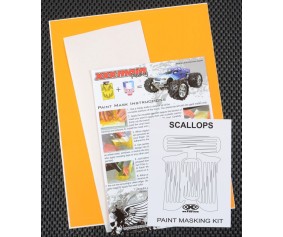 XXX Main Racing Scallops Paint Mask