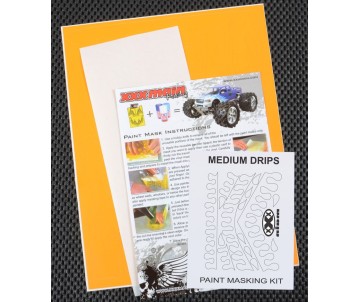 XXX Main Racing Medium Drips Paint Mask