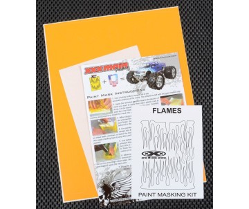 XXX Main Racing Flames Paint Mask