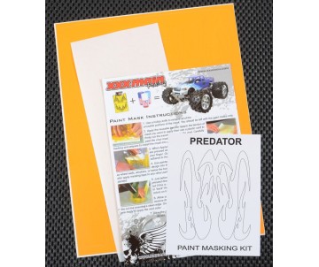 XXX Main Racing Predator Paint Mask