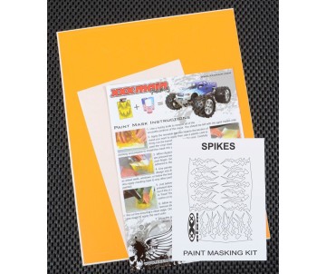 XXX Main Racing Spikes Paint Mask