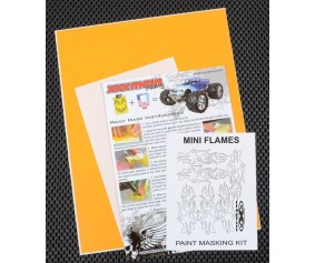 XXX Main Racing Mini Flames Paint Mask
