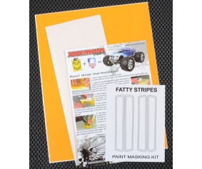 XXX Main Racing Fatty Stripes Paint Mask