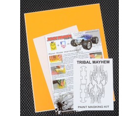 XXX Main Racing Tribal Mayhem Paint Mask
