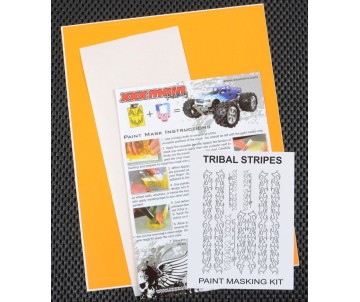XXX Main Racing Tribal Stripes Paint Mask