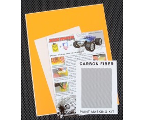 XXX Main Racing Carbon Fiber Paint Mask