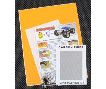 XXX Main Racing Carbon Fiber Paint Mask