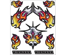 XXX Main Racing Chromal Blaze Internal Graphic