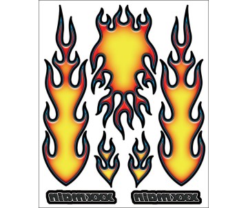 XXX Main Racing Fire Internal Graphic