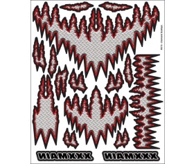 XXX Main Racing Diamond Scallops Internal Graphic
