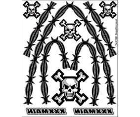 XXX Main Racing Barbed Wire Internal Graphic