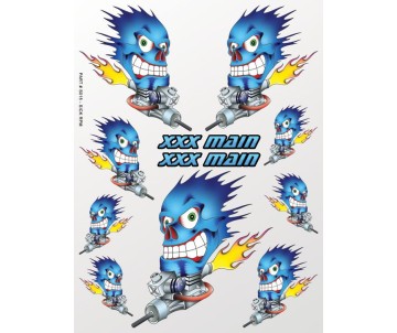 XXX Main Racing Sick RPM Sticker Sheet
