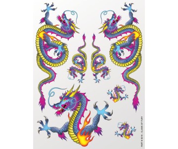 XXX Main Racing Claws of Fury Sticker Sheet