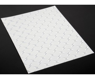 XXX Main Racing Chrome Diamond Plate Decal 8