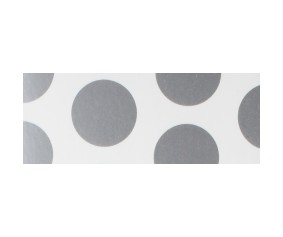 UltraCote, White with Silver Dots