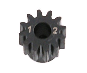 1.0 Module Pitch Pinion, 12T: 8E,SCTE