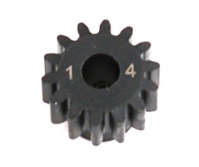 1.0 Module Pitch Pinion, 14T: 8E,SCTE