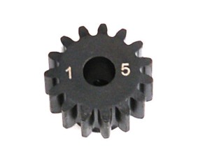 1.0 Module Pitch Pinion, 15T: 8E,SCTE