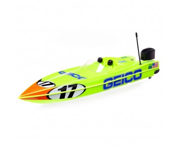 Miss GEICO 17 Power Boat Racer Self-Righting Deep-V RTR