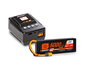 Smart G2 Powerstage Surface Bundle: 2S 5000mAh LiPo Battery / S155 Charger