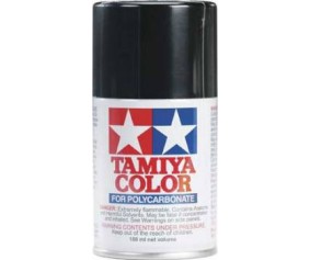Tamiya PS-5 Black Lexan Spray Paint (100ml) TAM86005 peinture a body